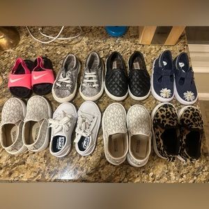 8 Pairs of Toddler Shoes
